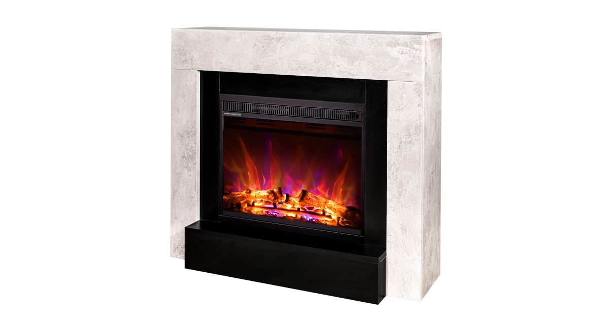 Semineu electric Martin & Lorance color, Art Flame, 860x1000x300 mm, 1500W - imagine 7